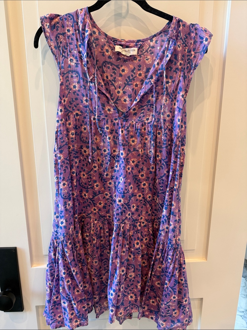Emerson Fry INDIA COLLECTION Purple Sleeveless Dress/Cover-Up